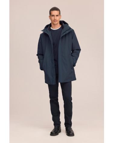 VESTE PARKA NN.07 BLAKE Hood MARINE