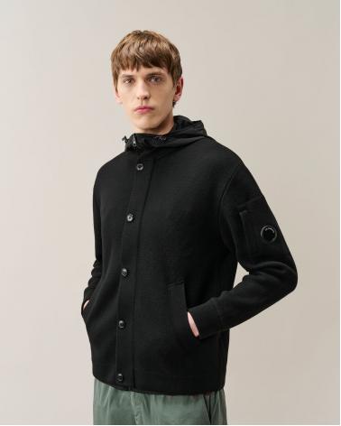 Cardigan CP.Company KN013 999 Reversible Noir