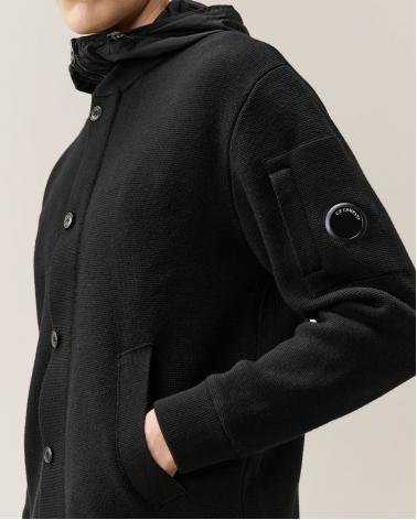 Cardigan CP.Company KN013 999 Reversible Noir
