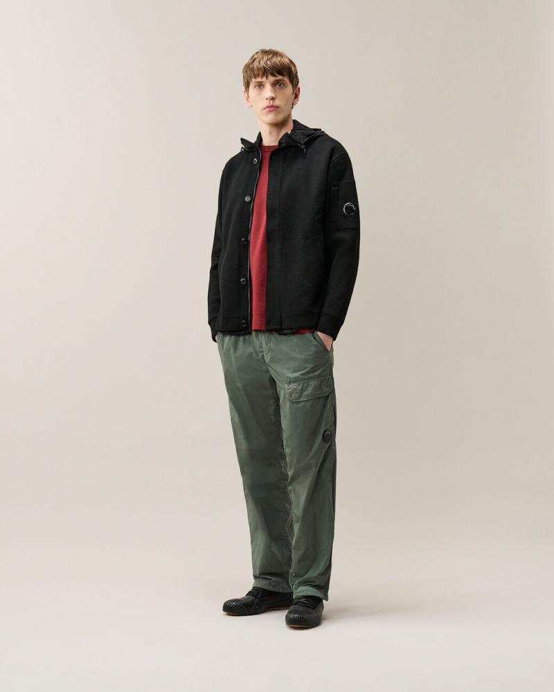 Cardigan CP.Company KN013 999 Reversible Noir