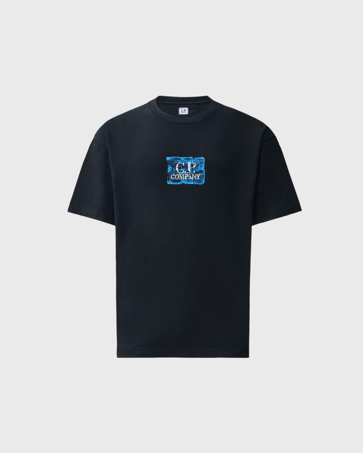 TEE SHIRT C.P COMPANY TS180A 999 NOIR