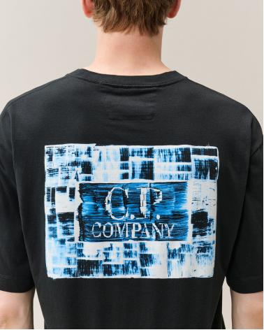 TEE SHIRT C.P COMPANY TS180A 999 NOIR