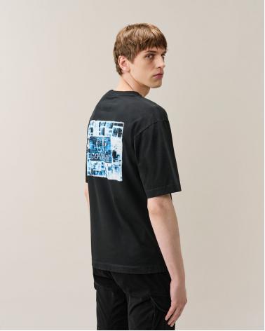 TEE SHIRT C.P COMPANY TS180A 999 NOIR
