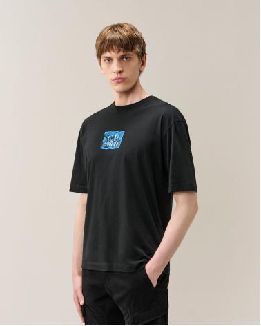 TEE SHIRT C.P COMPANY TS180A 999 NOIR