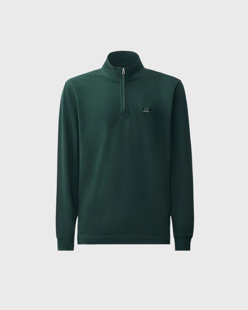 Polo C.P. Company  M/L 156A  697 Stretch Piquet Ponderosa Pine Vert
