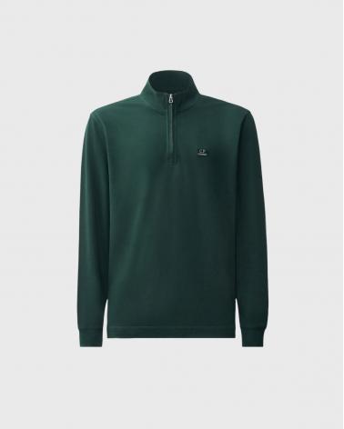 Polo C.P. Company  M/L 156A  697 Stretch Piquet Ponderosa Pine Vert