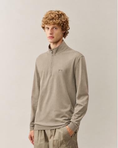 Polo C.P. Company  M/L 156A  356 Stretch Piquet Fallen rock Kaki