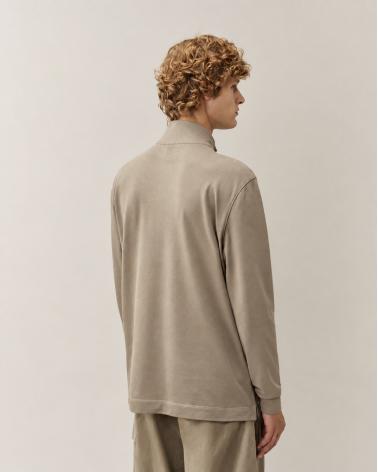 Polo C.P. Company  M/L 156A  356 Stretch Piquet Fallen rock Kaki