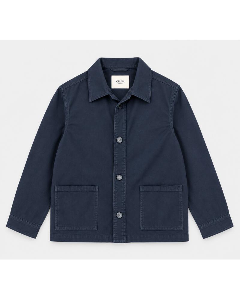 VESTE OVERSHIRT CRUNA MARINE