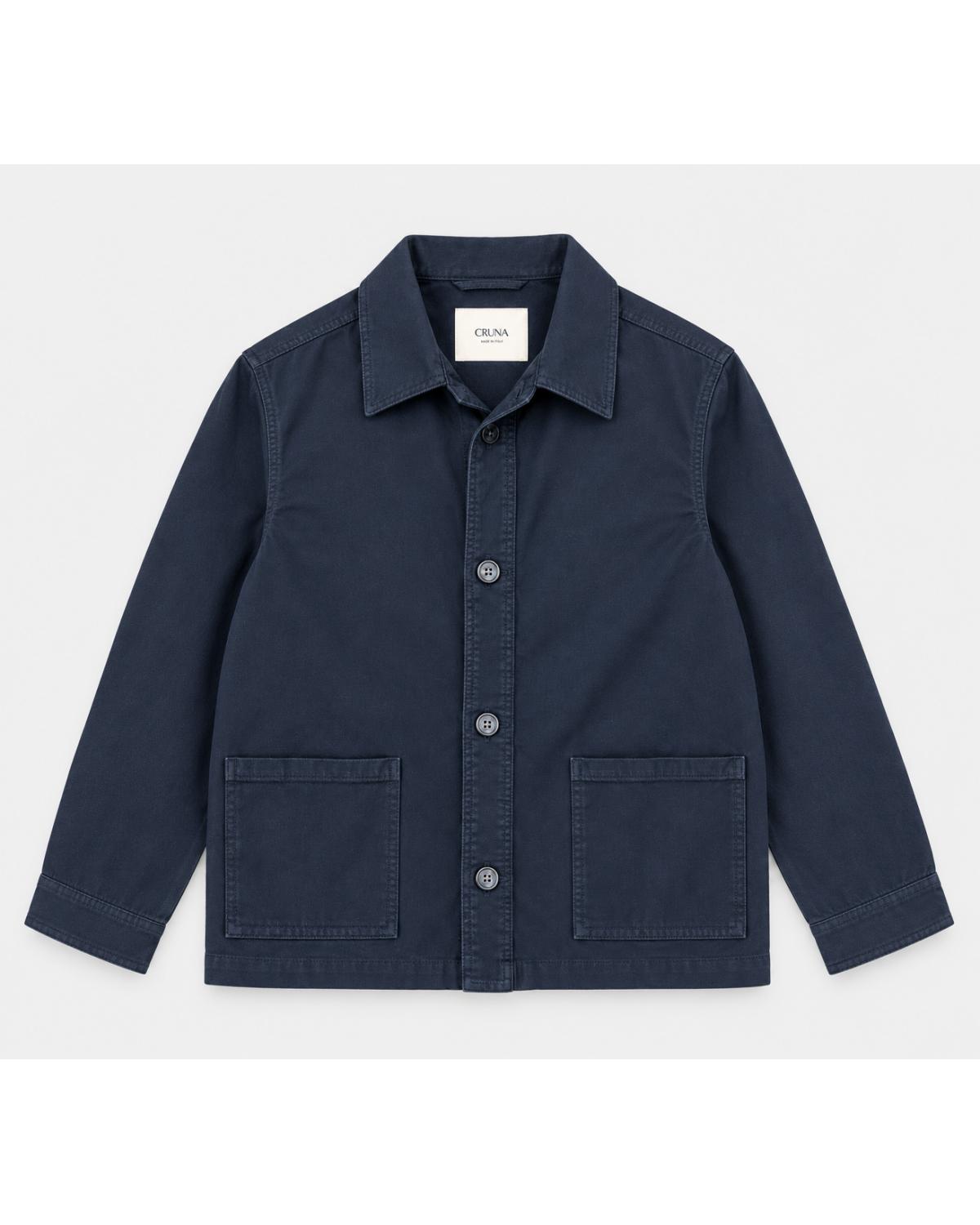 VESTE OVERSHIRT CRUNA MARINE