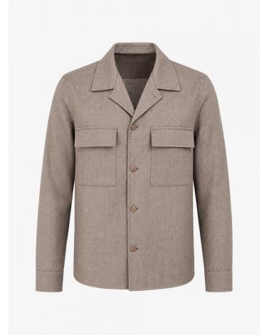 VESTE CHEMISE BRIGLIA JOHN BEIGE