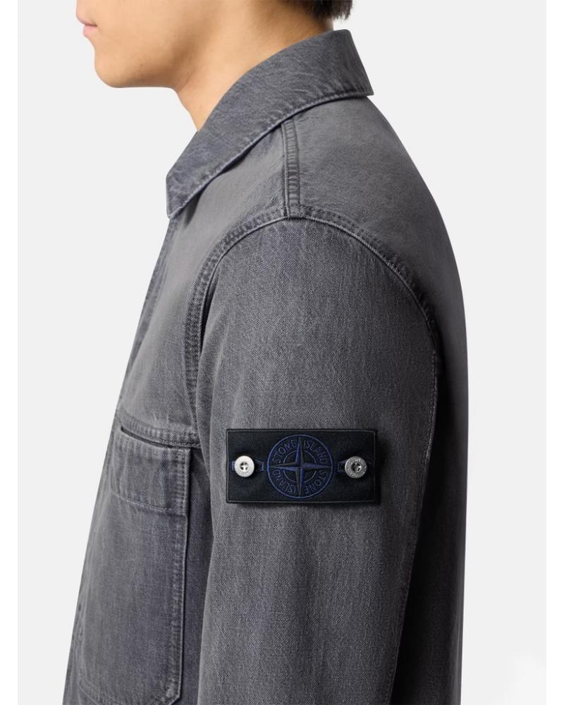 BIKER  STONE ISLAND 4100006  S00J18 J200 GRIS 