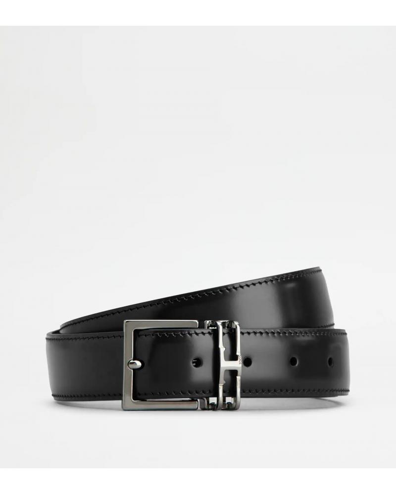 CEINTURE TOD'S REVERSIBLE /NOIR -MARRON