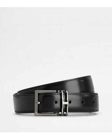 CEINTURE TOD'S REVERSIBLE /NOIR -MARRON