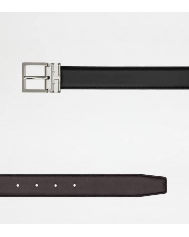 CEINTURE TOD'S REVERSIBLE /NOIR -MARRON