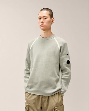 PULL C.P.COMPANY DOUBLE COTONCMKN083 A 936 FLINT GREY  GRIS