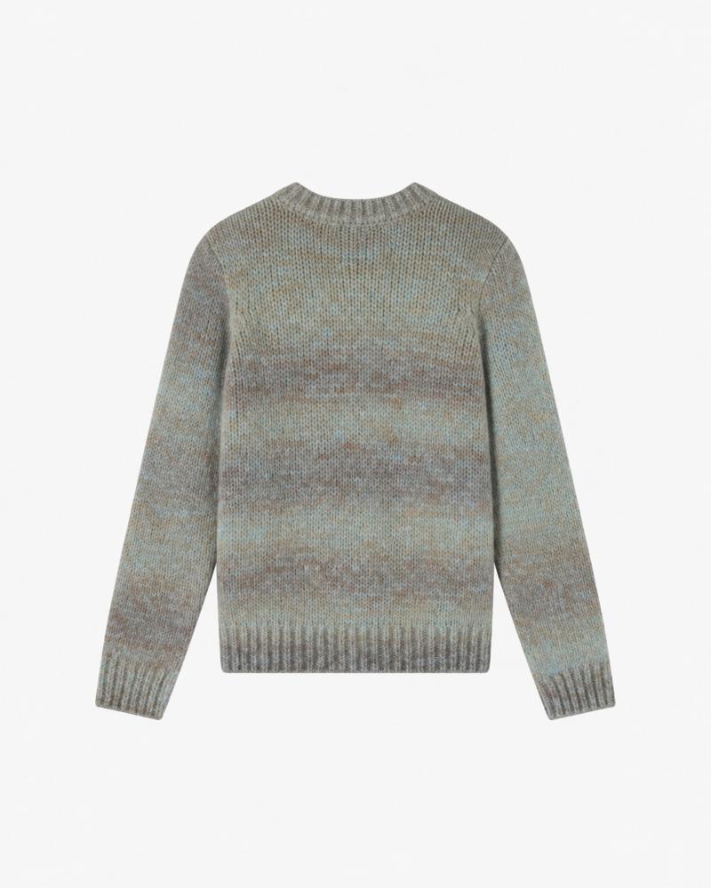 PULL COL ROND A.P.C.MARCOS BLEU GRIS