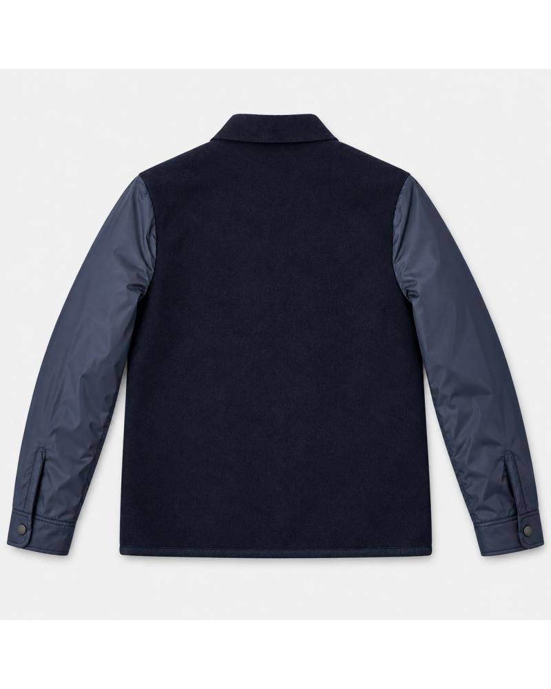 VESTE WALTZ  ASPESI LAINE NYLON MARINE