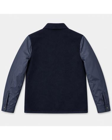 VESTE WALTZ  ASPESI LAINE NYLON MARINE