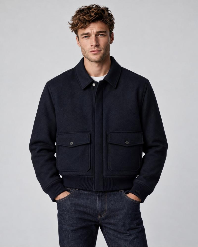 BLOUSON A.P.C.CHARLIE.MARINE