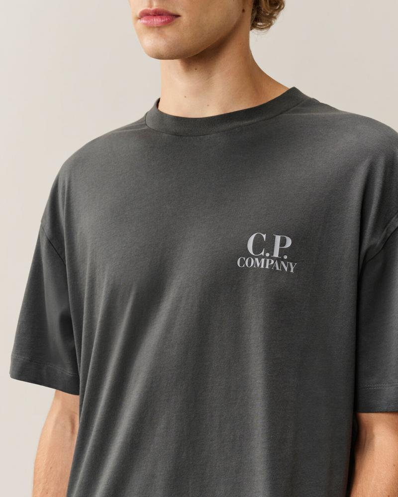 TEE SHIRT JERESEY CONFORT C.P. COMPANY S135A 936 GRIS
