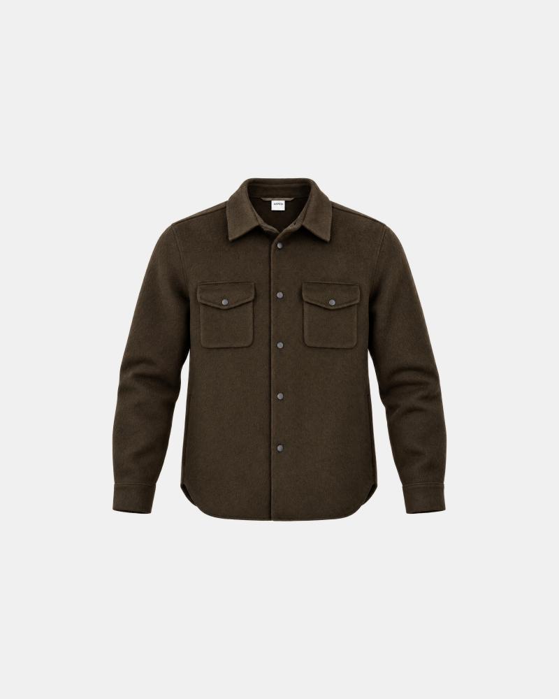 Surchemise Aspesi 13 DUB Marron 