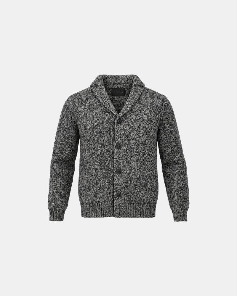CARDIGAN TAGLIATORE CHINE GRIS