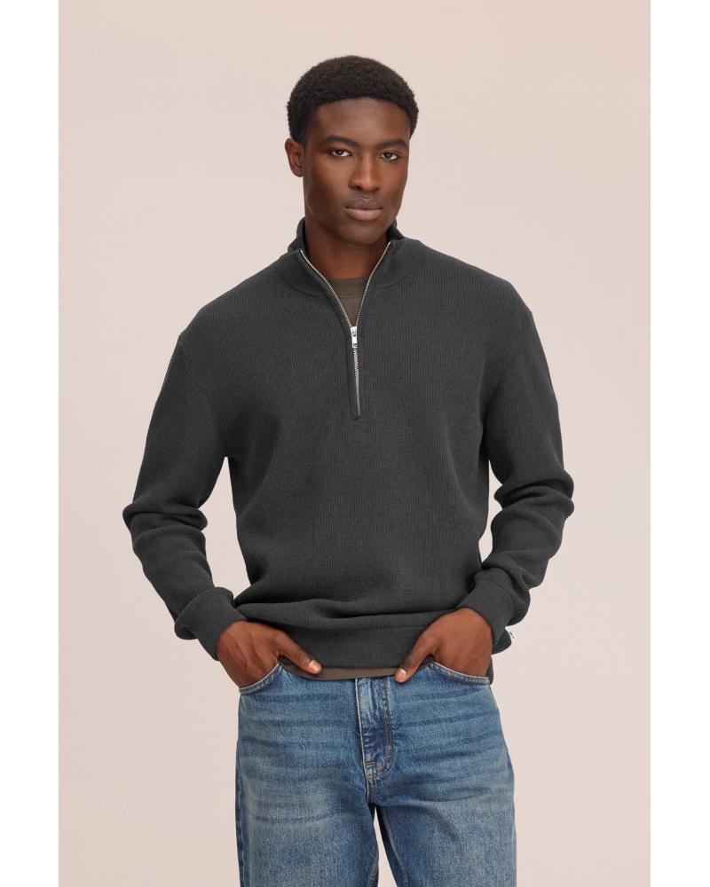 PULL NN.07 DANNY DEMI ZIP GRIS