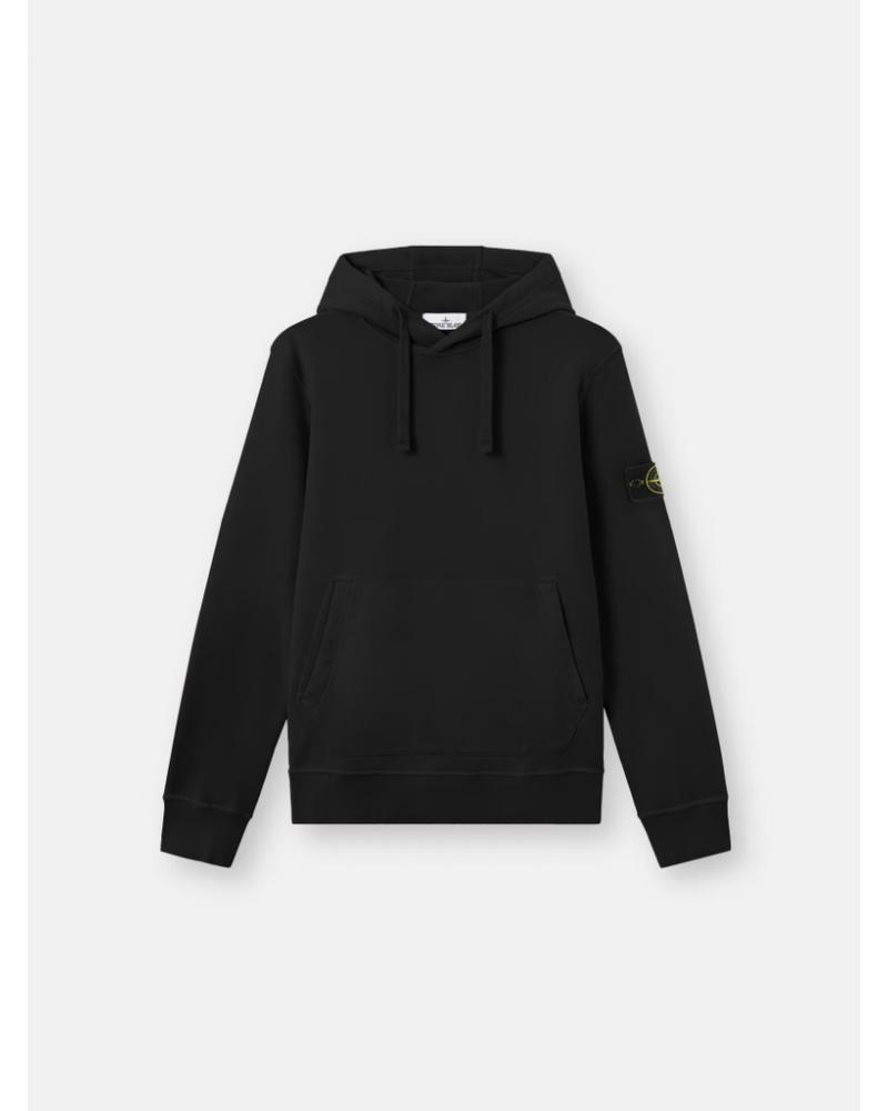 SWEAT STONE ISLAND HOODIE 6100062  S0051 0029 NOIR