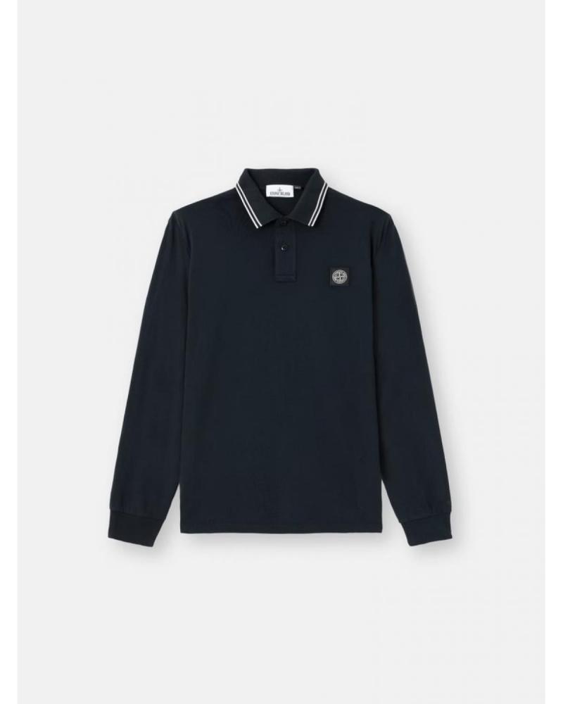 POLO ML STONE ISLAND 2200012 0017 0020 MARINE