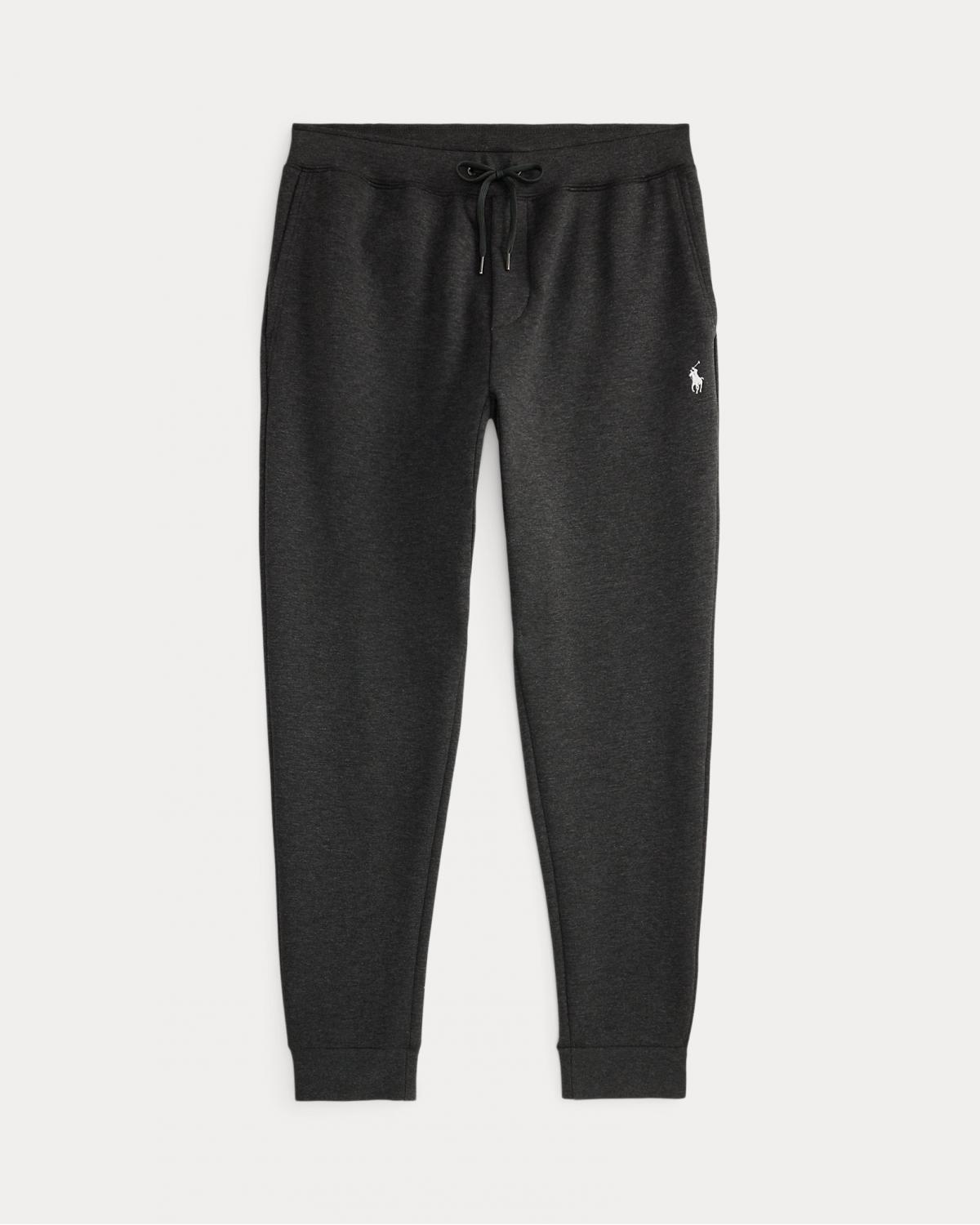Pantalon de jogging Ralph Lauren jersey double GRIS