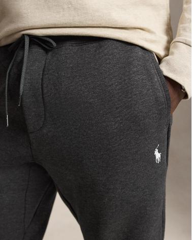 Pantalon de jogging Ralph Lauren jersey double GRIS