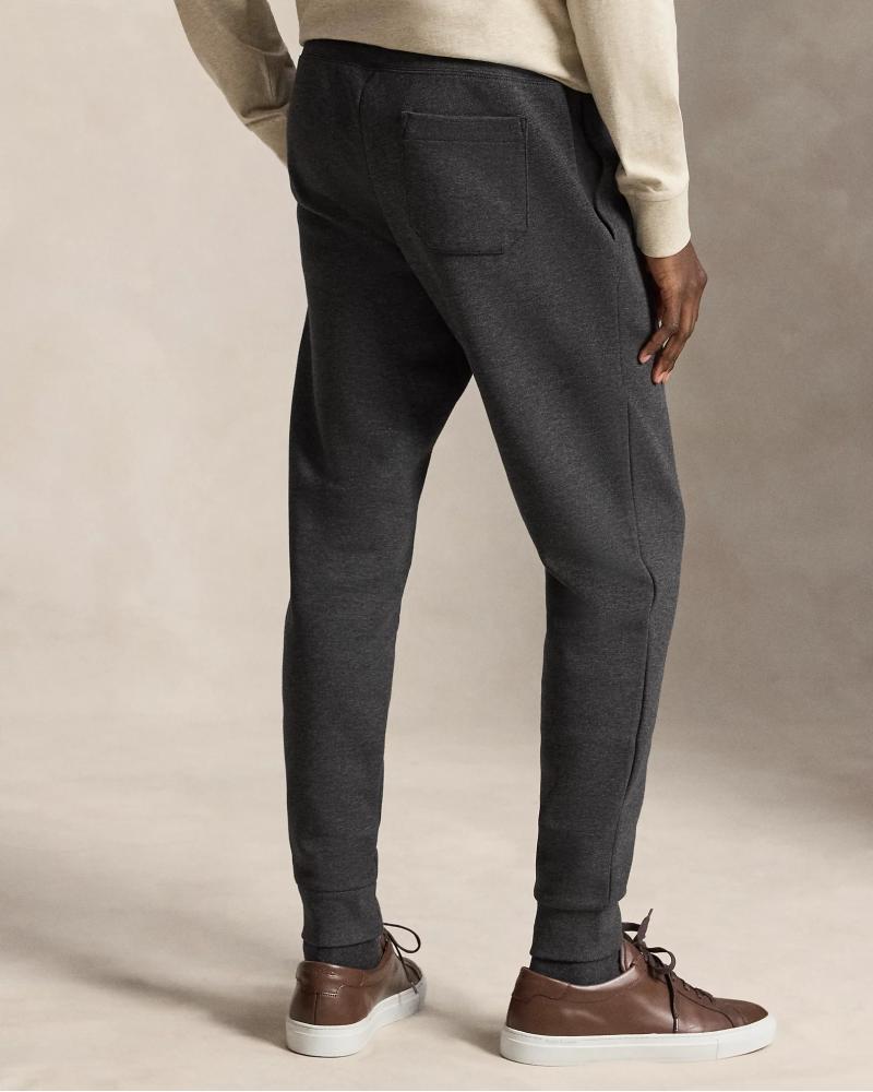 Pantalon de jogging Ralph Lauren jersey double GRIS