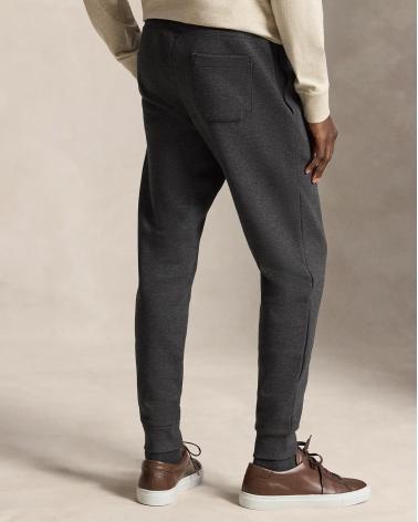 Pantalon de jogging Ralph Lauren jersey double GRIS