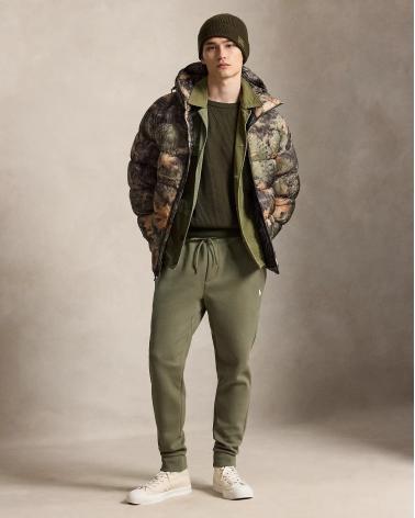 Pantalon de jogging Ralph Lauren jersey double VERT