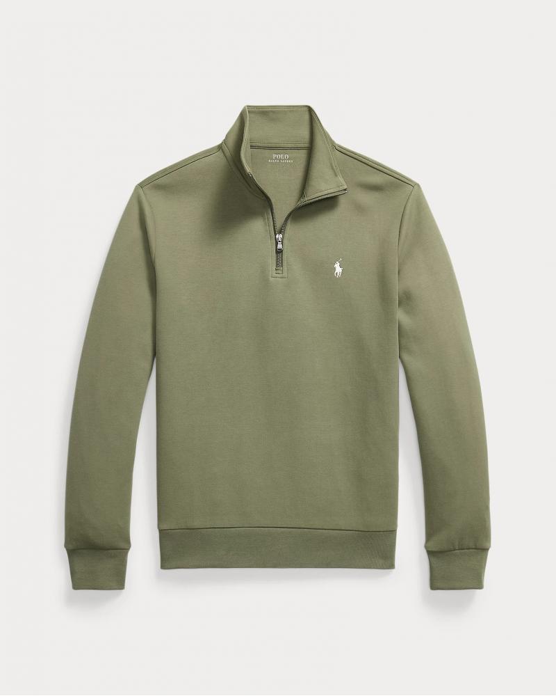 SWEAT DEMI ZIP RALH LAUREN KAKI