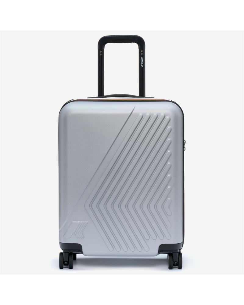 VALISE K-WAY EUDOXIE LOGO GREY MID GRIS 