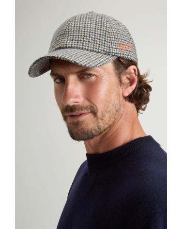 CASQUETTE WOOLRICH PIED DE POULE