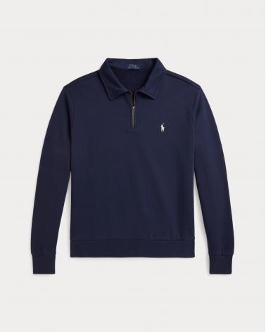 SWEAT DEMI ZIP RALH LAUREN MARINE