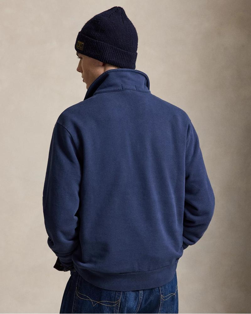 SWEAT DEMI ZIP RALH LAUREN MARINE