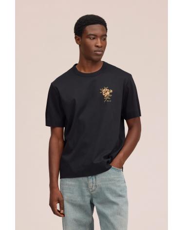 TEE SHIRT NN.07 PEDRO EMB NOIR