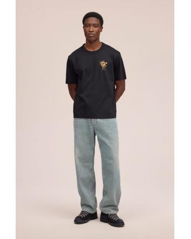 TEE SHIRT NN.07 PEDRO EMB NOIR