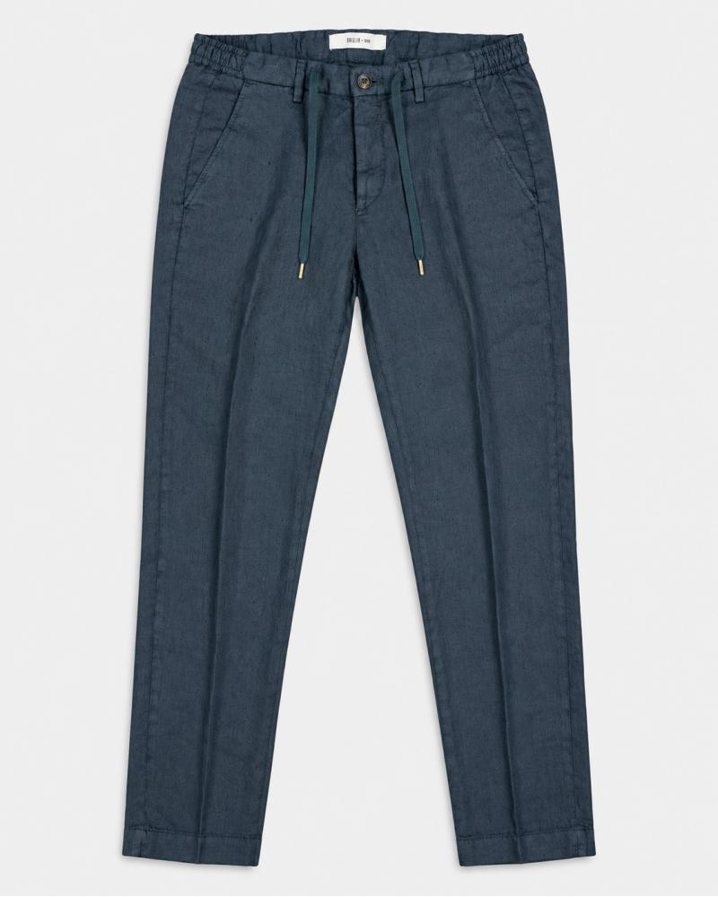 Pantalon BRIGLIA BG41 LIN  MARINE