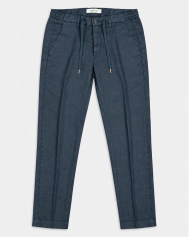 Pantalon BRIGLIA BG41 LIN  MARINE