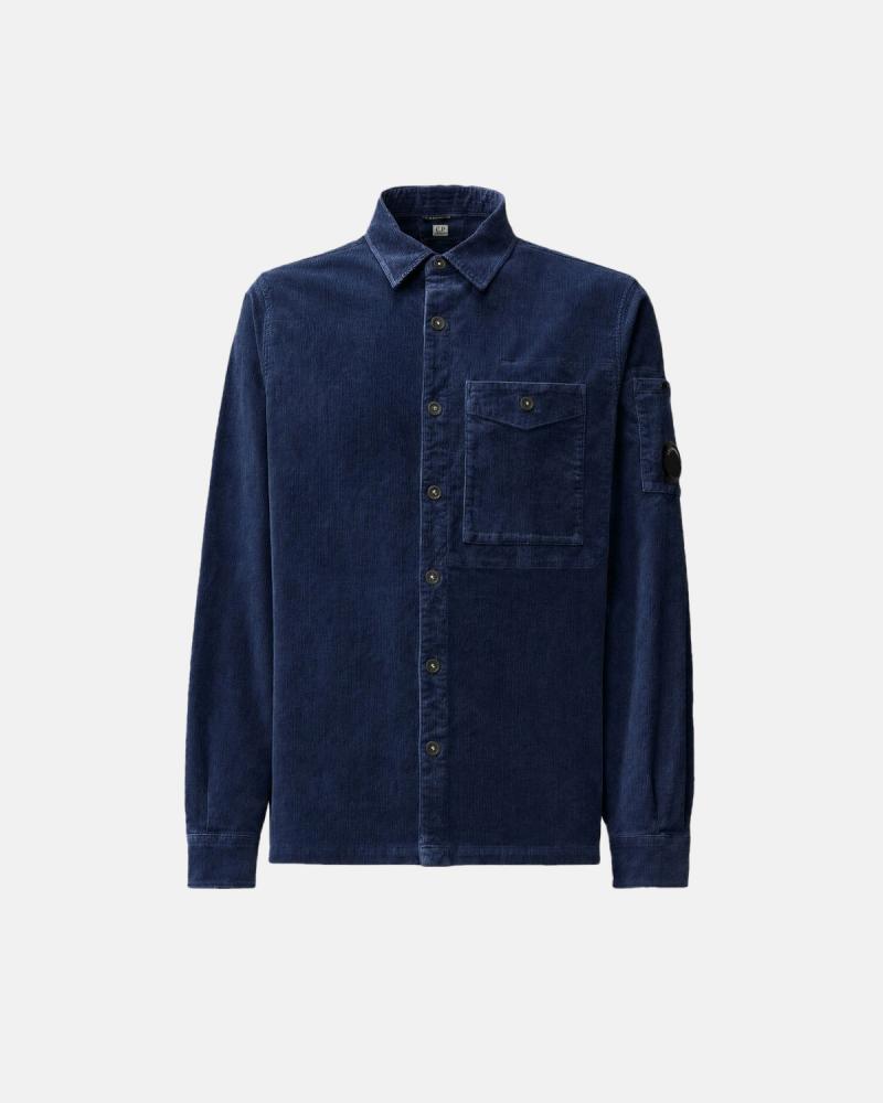 BLAZER BUTTON LENS C.P. COMPANY BZ146A 880 BLEU