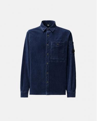 BLAZER BUTTON LENS C.P. COMPANY BZ146A 880 BLEU