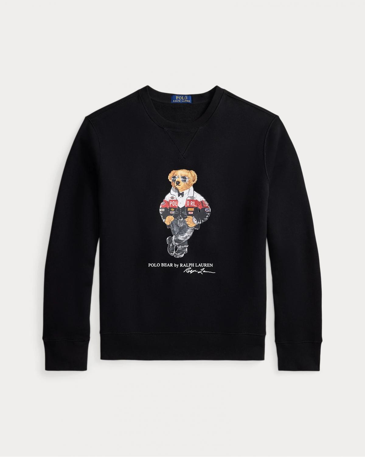 Sweat Ralph Lauren Polo Bear  Noir