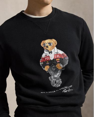 Sweat Ralph Lauren Polo Bear  Noir